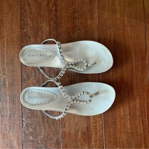 Gianni Bini White Sandals